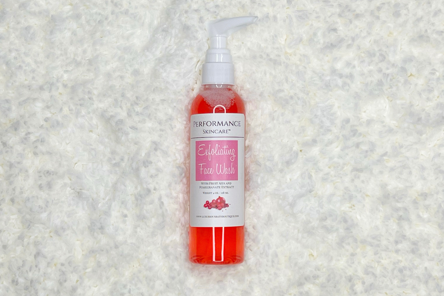 Pomegranate Exfoliating Face Wash