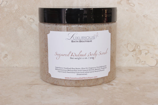 Sugared Walnut Body Scrub